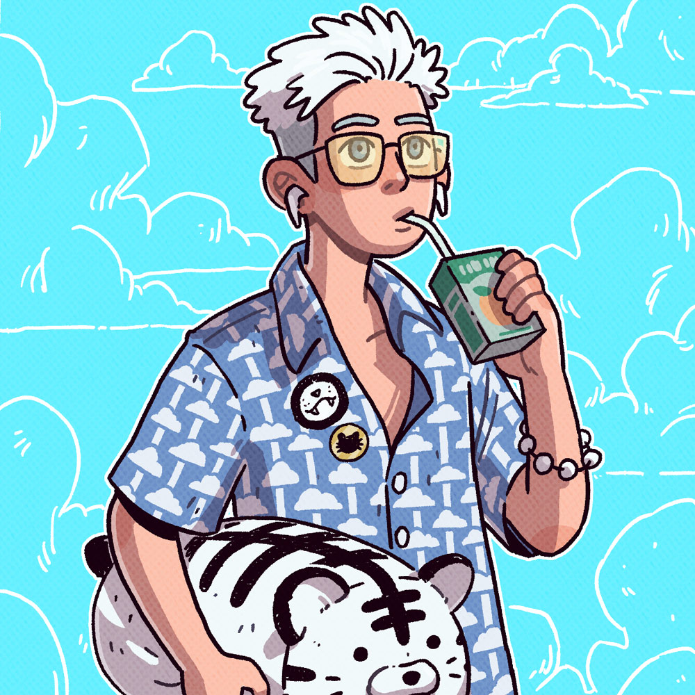 white tiger character