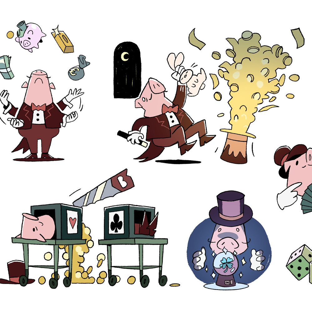 pig character deisgn bafumi
