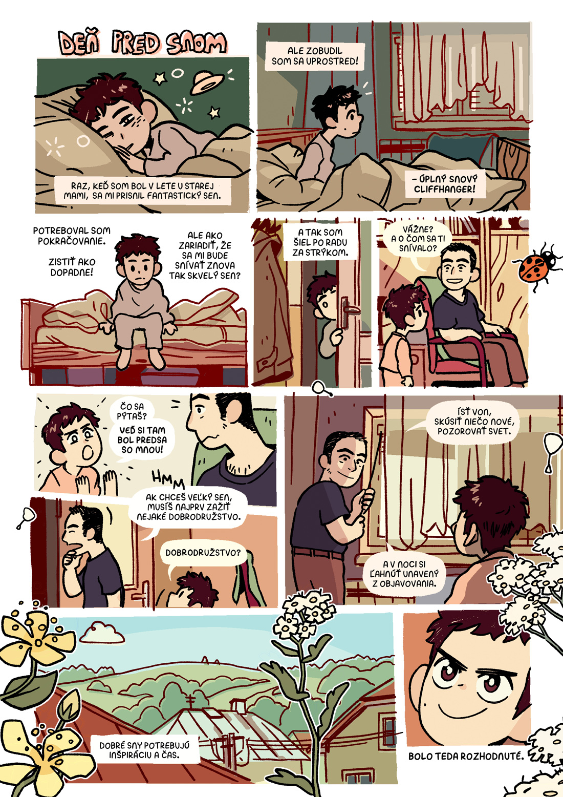 The Day Before the Dream Bafumi comics