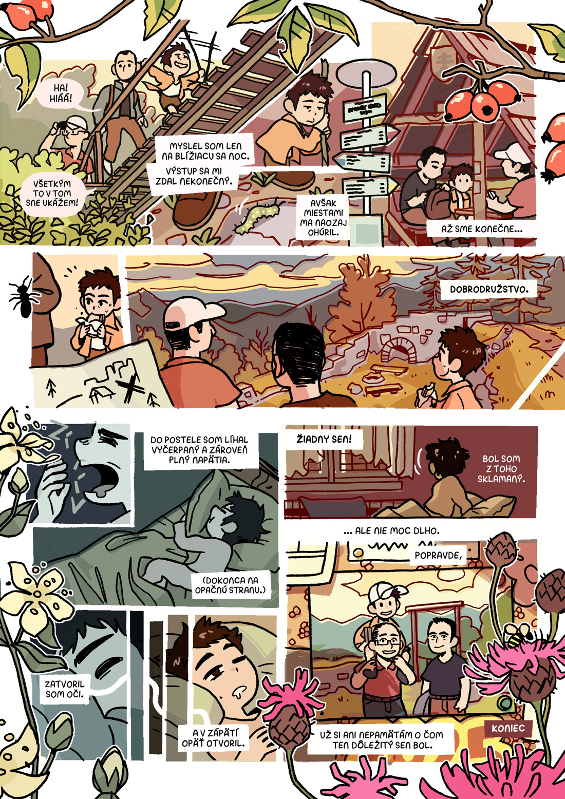 The Day Before the Dream Bafumi comics