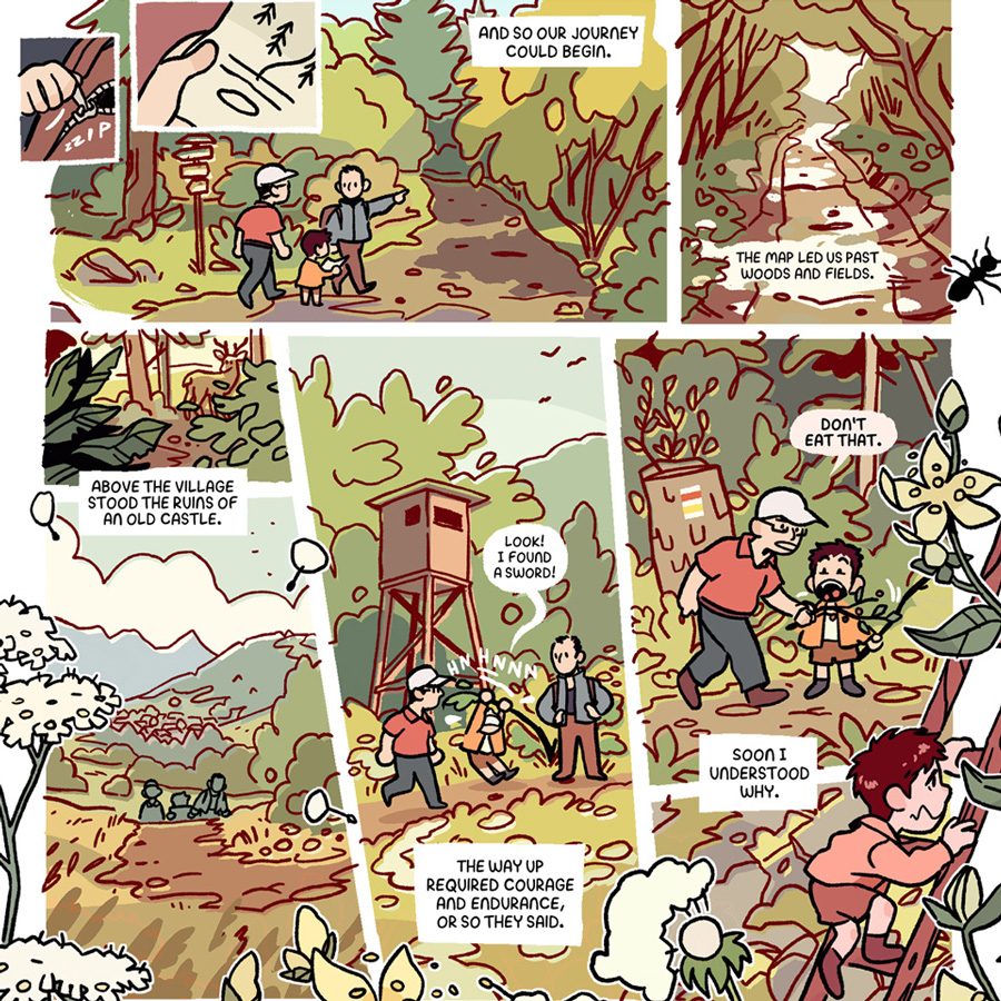 The day before the dream nostalgic comic bafumi
