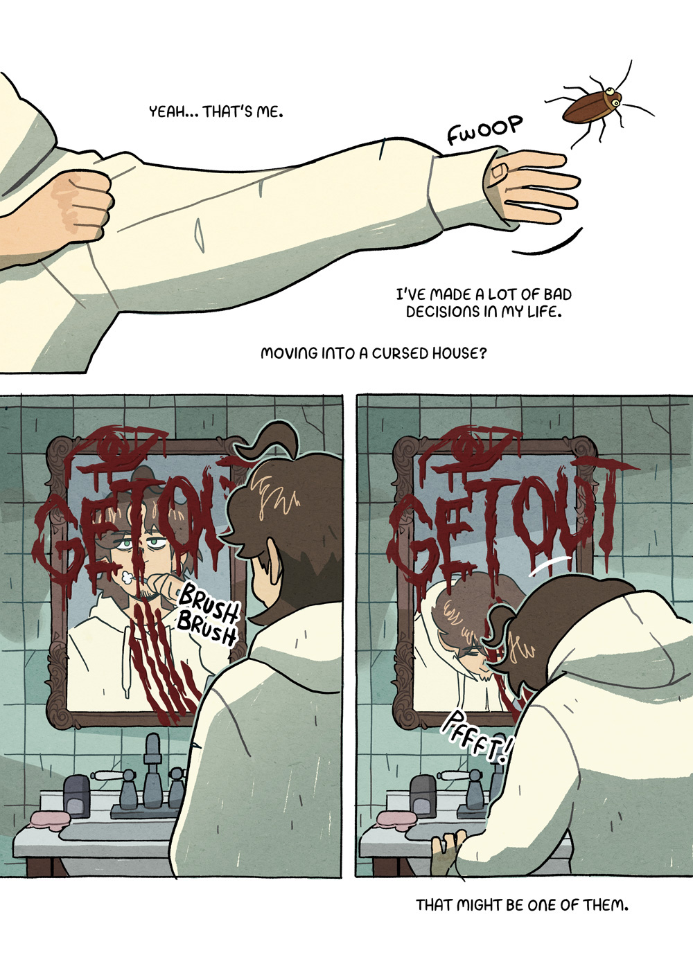 Jasperov domov hrôzy komiks