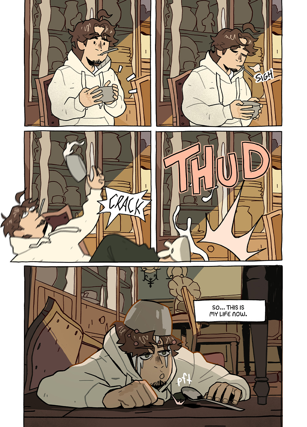 Jasperov domov hrôzy komiks
