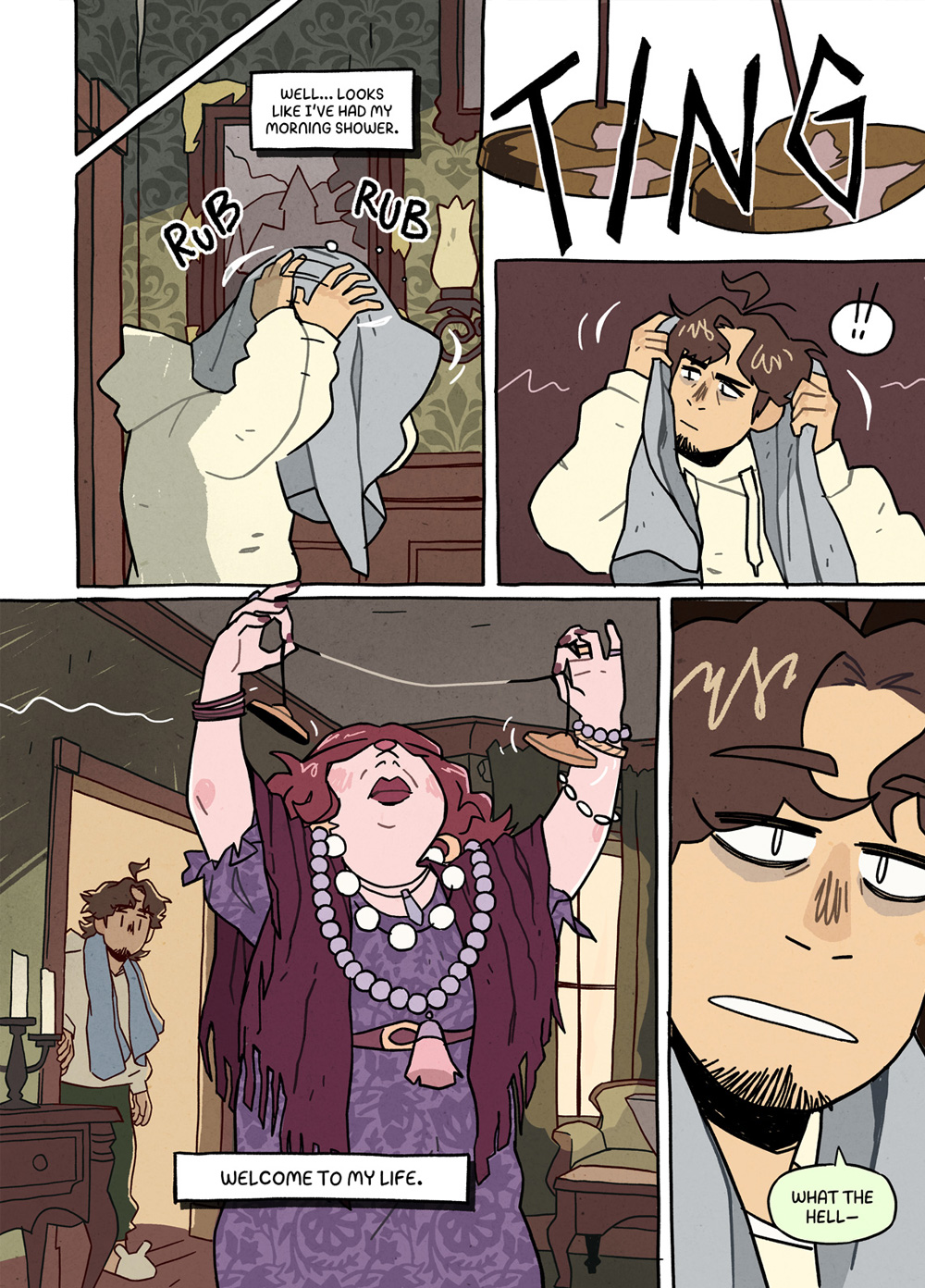 Jasperov domov hrôzy komiks bafumi